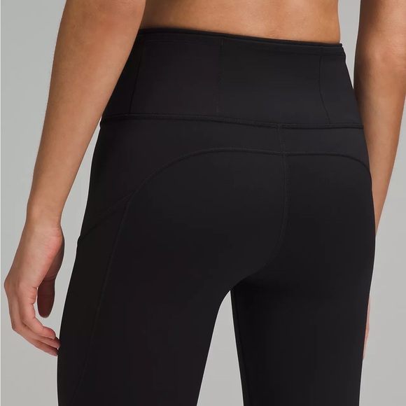 Lululemon Black Fast and Free Crop 19” Leggings - Picture 7 of 9